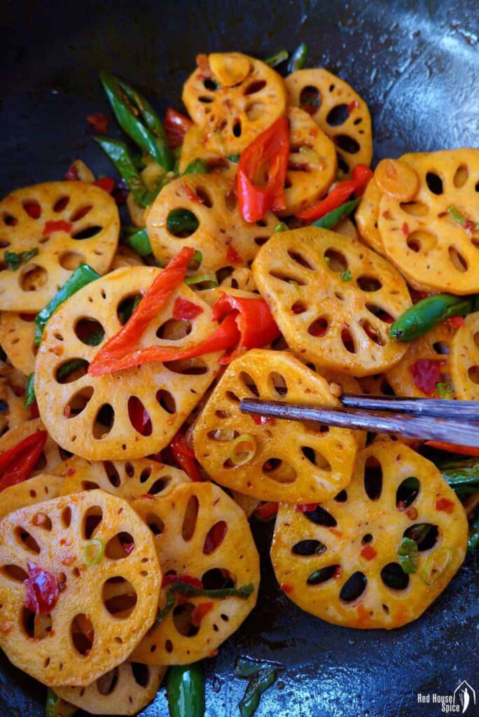 Stir Fried Lotus Root - Selby Acupuncture